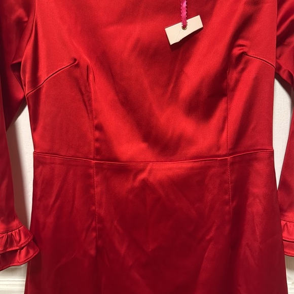 Julie Brown Red Dress. Size 4 NWT - Picture 6 of 13